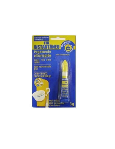 ADHESIVO CIANOCRILATO FIX INSTANTANEO 3GR