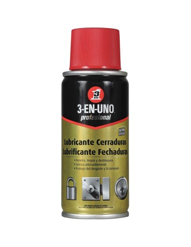 LUBRICANTE 3-EN-UNO CERRADURAS 100ml