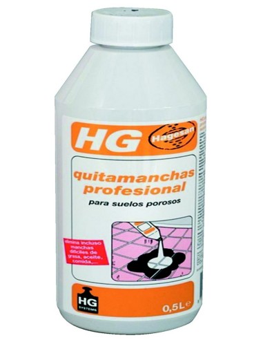 QUITAMANCHAS PROFESIONAL SUELOS Y PAREDES 0,5L HG