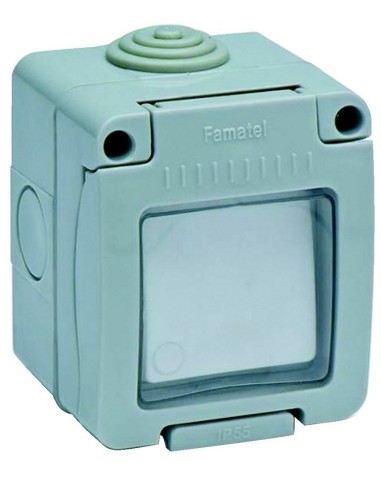 INTERRUPTOR-CONMUTADOR 10A-250V ESTANCO IP55 FAMATEL