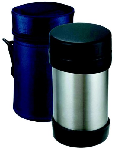 TERMO SOLIDOS INOX 18/8 CON BOLSA ISOTERMICA 500ml BERNAR