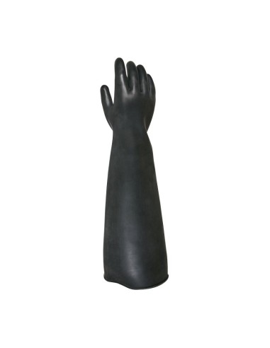 GUANTE DE LATEX GRUESO CHORRO DE ARENA 60cm TALLA 10 JUBA