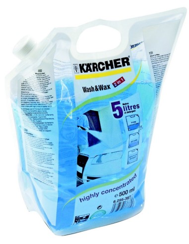 DETERGENTE Y CERA CONCENTRADO KARCHER 500ml