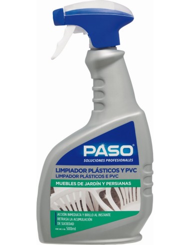 LIMPIADOR PLASTICOS Y PVC 500ml PASO