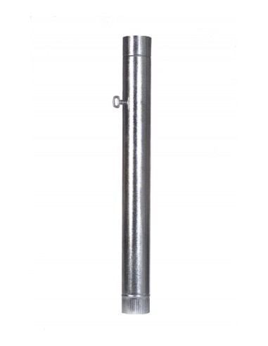 TUBO CHIMENEA GALVANIZADO Ø120mm 1M