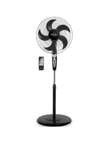 VENTILADOR DE PIE 60W 40cm 3 VELOCIDADES