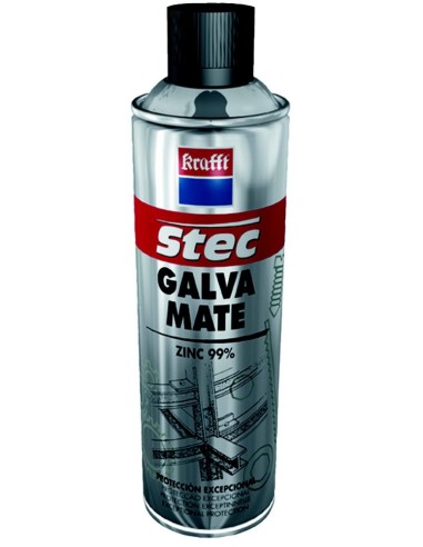 GALVANIZADO STEC GALVA MATE SPRAY 500ml