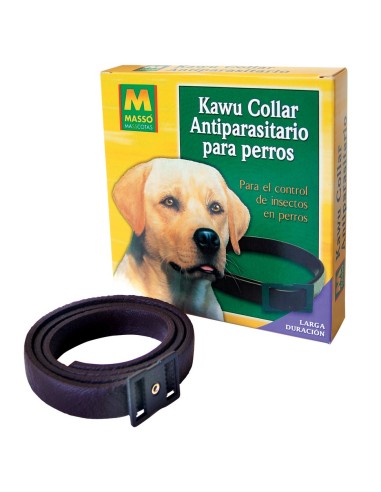 COLLAR ANTIPARASITARIO PERROS MASCOTA MASSO