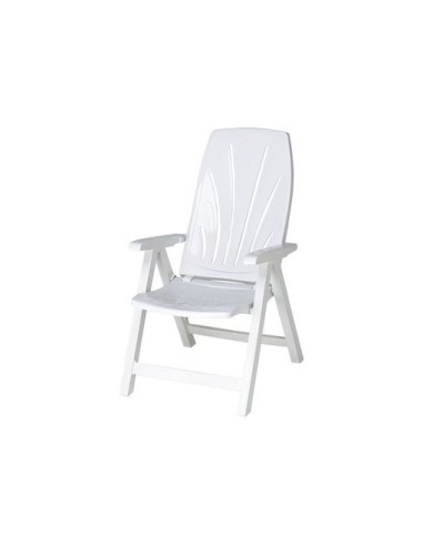 SILLON PLASMIR RESINA INYECTADA MULTIPOSICIONES 130cm BLANCO