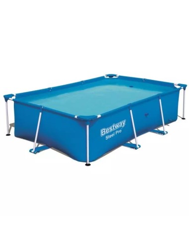 PISCINA BESTWAY STEEL PRO RECTANGULAR 400x211x81cm 5700L