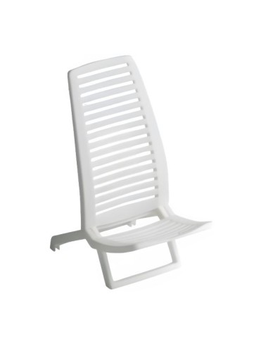 SILLA PLAYA 600 BLANCA POLIPROPILENO