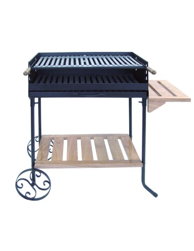 BARBACOA CARBON CON RUEDAS 69x40x93 IMEX