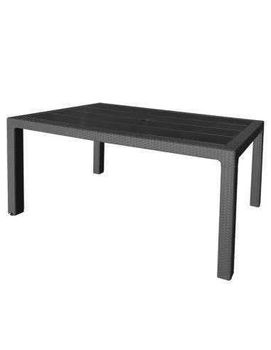 MESA PLASMIR TECNOPOLIMERO+FIBRA DE VIDRIO RECTANGULAR 150x90x72cm