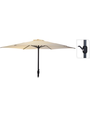 PARASOL ALUMINIO 3M