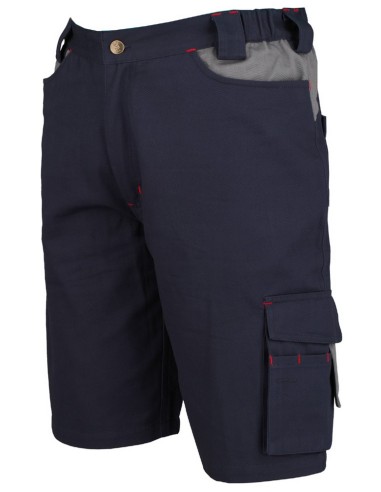 PANTALON CORTO ISSA 8734 STRETCH MARINO