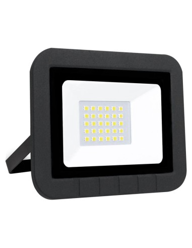 FOCO LED PLANO NEGRO LUZ FRIA