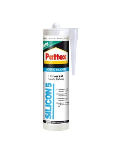 SILICONA ACIDA PATTEX SILICON 5 280ml