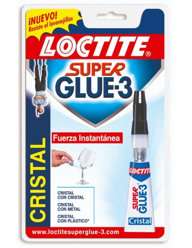 LOCTITE SUPER GLUE-3 CRISTAL 3g