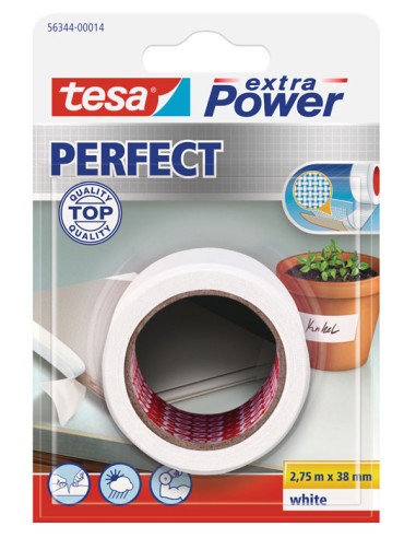 CINTA TEXTIL EXTRA POWER PERFECT 38mm 2,75M TESA