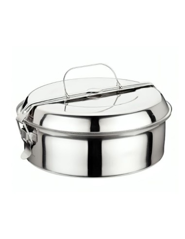 FIAMBRERA INOX CON ESTUCHE