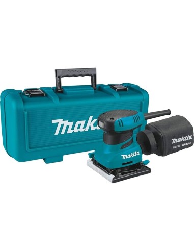 LIJADORA ORBITAL MAKITA BO4556K 200W 112x102mm CON MALETIN