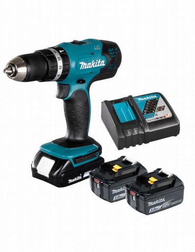 TALADRO A BATERIA DHP453RFE MAKITA 2x3AH