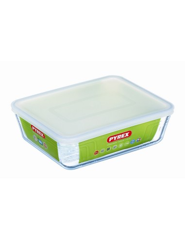 TUPPER RECIPIENTE CRISTRAL CON TAPA PYREX