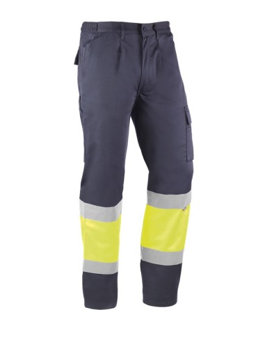 PANTALON DE TRABAJO JUBA 810 KRETA ALTA VISIBILIDAD