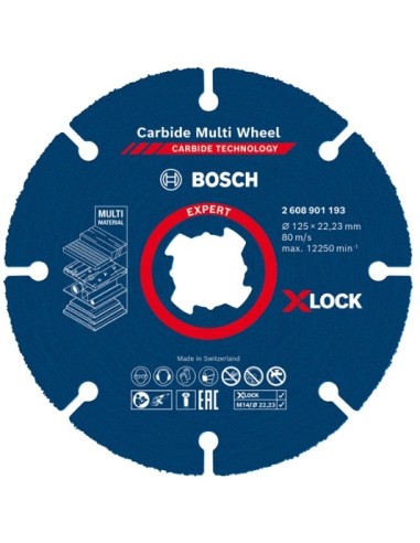 DISCO CORTE X-LOCK EXPERT CARDBIDE MULTI WHEEL