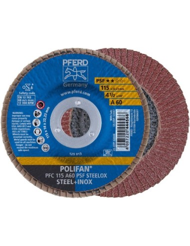 DISCO LAMINAS PFERD PFC 125mm A60 PSF 5115 STEELOX 10UD