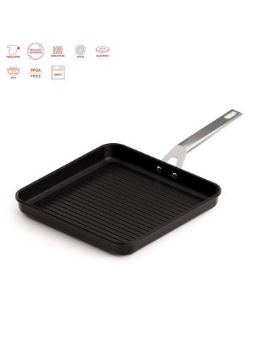 SARTEN DE INDUCCION GRILL 28x28cm