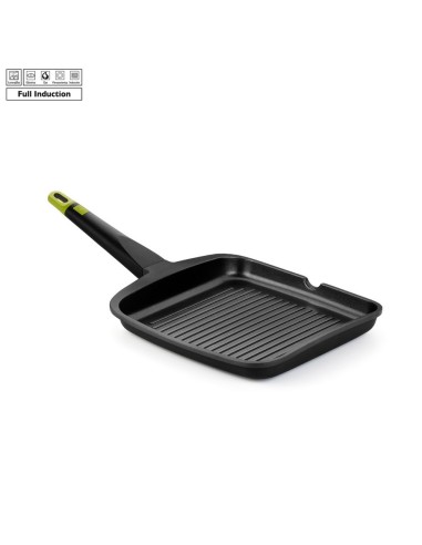 SARTEN DE INDUCCION GRILL CON RAYAS FOODIE