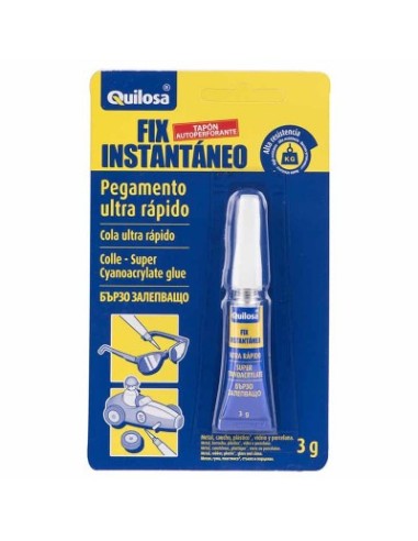 ADHESIVO CIANOCRILATO FIX INSTANTANEO 3g