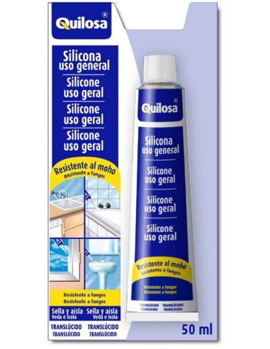 SILICONA ANTIMOHO TRASLUCIDA QUILOSA 85ml