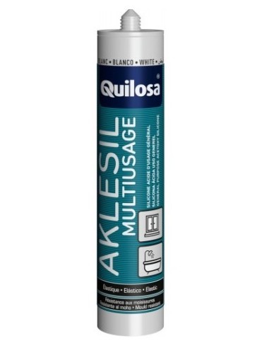 SILICONA ACIDA AKLESIL USO GENERAL 280ml 24UD