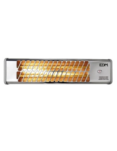 ESTUFA DE CUARZO EDM CROMO 1200W