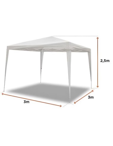 CARPA DESMONTABLE CALIFORNIA STYLE SAND 3x3 BLANCA