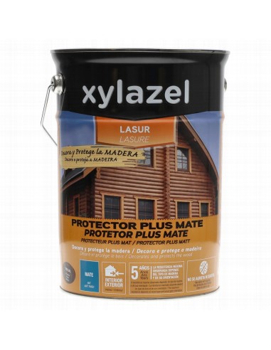 PROTECTOR DE MADERA XYLAZEL PLUS MATE NOGAL 5L