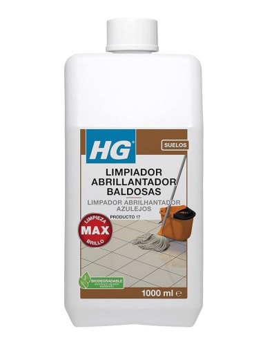 LIMPIADOR ABRILLANTADOR BALDOSAS AZULEJOS HG 1L