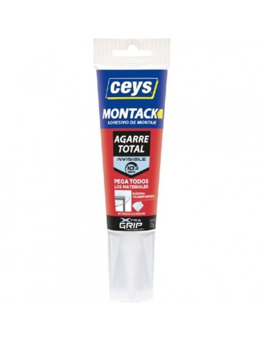 ADHESIVO DE MONTAJE MONTACK INVISIBLE CEYS 135g