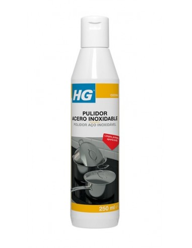 LIMPIADOR PARA ACERO INOX HG 250ml