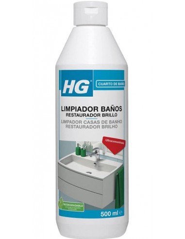 LIMPIADOR ABRILLANTADOR SANITARIOS HG 500ml