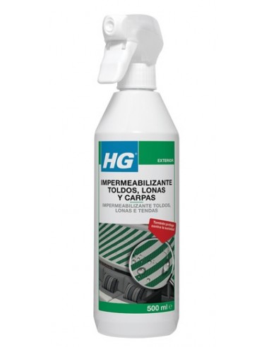 IMPERMEABILIZADOR TOLDOS LONAS CARPAS HG 500ml