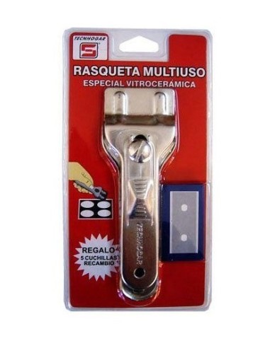 RASQUETA MULTIUSOS TECNOHOGAR + 5 CUCHILLAS