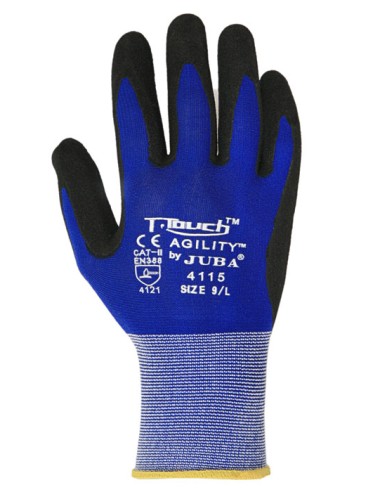 GUANTE AGILITY TOUCH NITRILO/PU JUBA