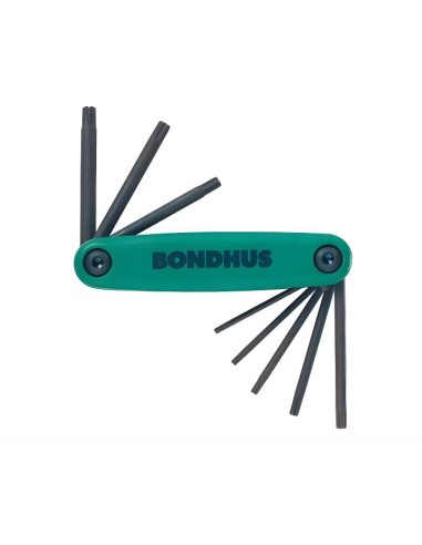 JUEGO LLAVES TORX BONDHUS GORILA 8 PIEZAS