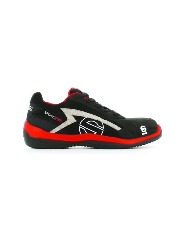 DEPORTIVA SPARCO SPORT EVO S3 NOBUCK ROJO/NEGRO