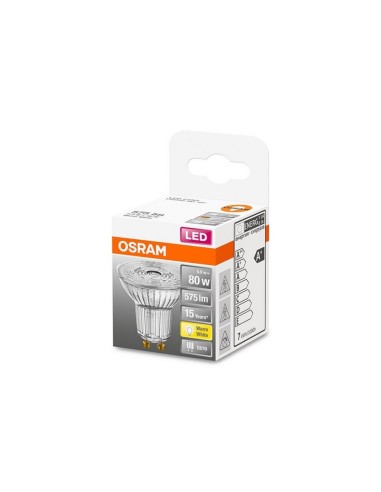 LAMPARA DICROICA LED PAR STAR GL 80 GU10 OSRAM