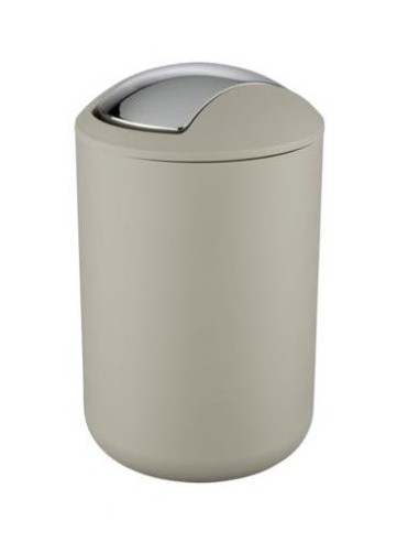 PAPELERA BAÑO CON TAPA BRASIL WENKO 6,5L