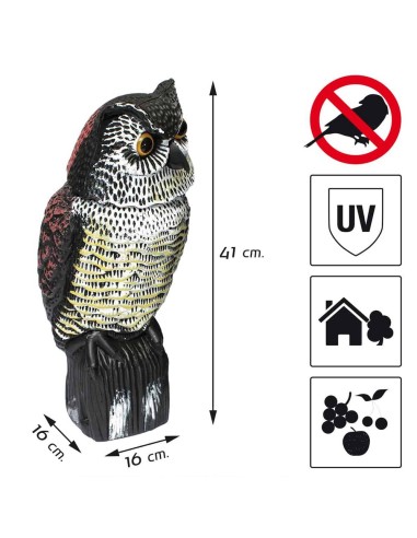 BUHO ESPANTAPAJAROS 41cm B2501 ALTADEX